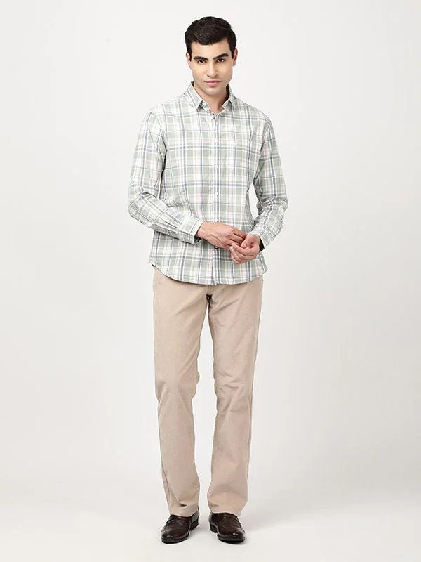 Men's Check Full Sleeves Cotton Shirt - Image 5