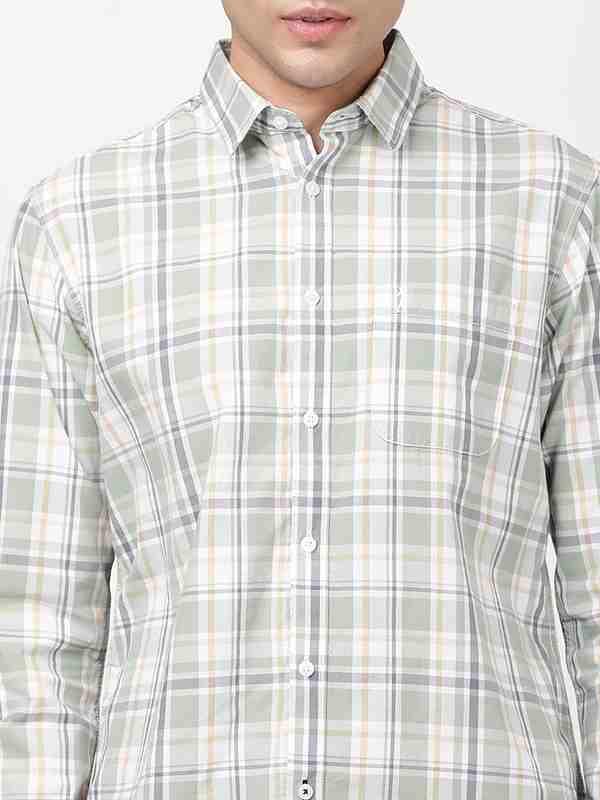 Men's Check Full Sleeves Cotton Shirt - Image 7