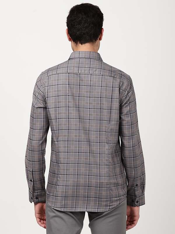 Men's Check Full Sleeves Cotton Shirt - Image 4