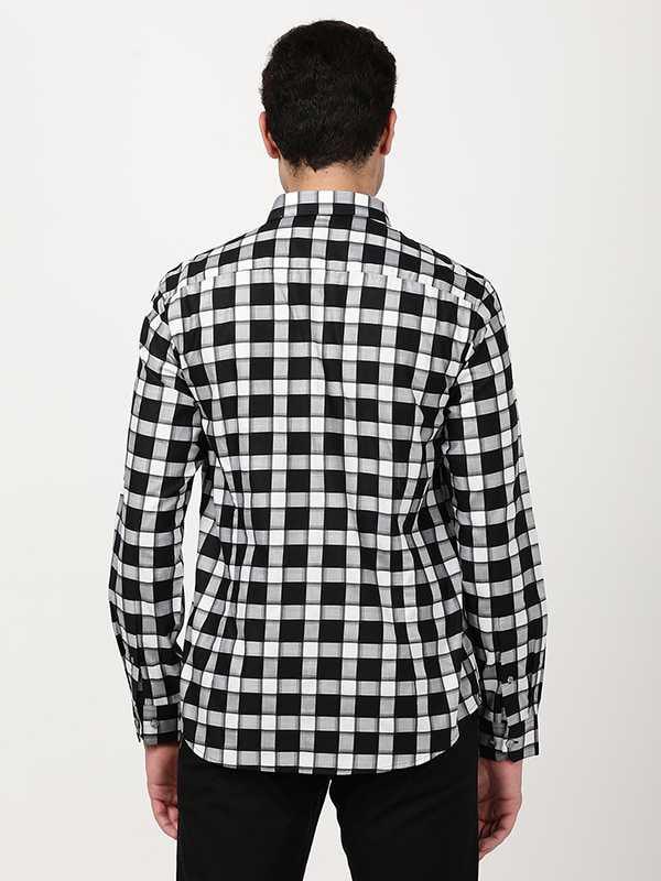 Men's Check Full Sleeves Cotton Shirt - Image 5