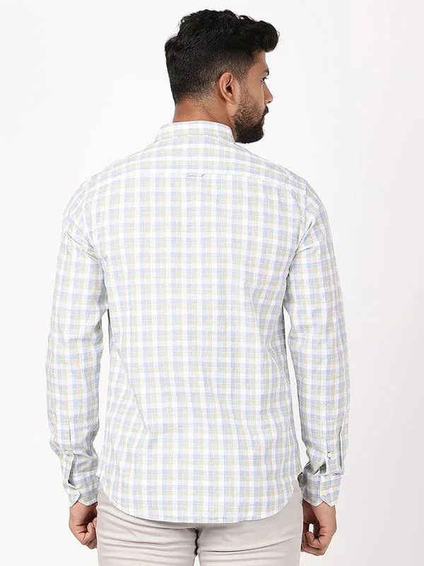 Men's Check Full Sleeves Cotton Shirt - Image 8