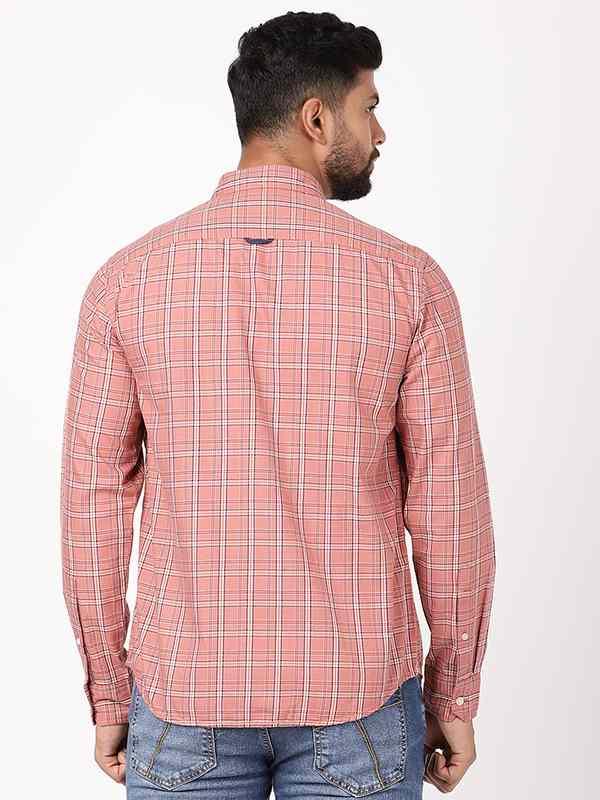 Men's Check Full Sleeves Cotton Shirt - Image 4