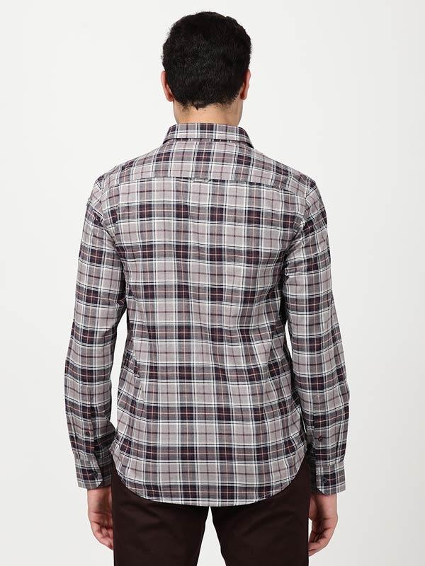 Men's Check Full Sleeves Cotton Shirt - Image 5