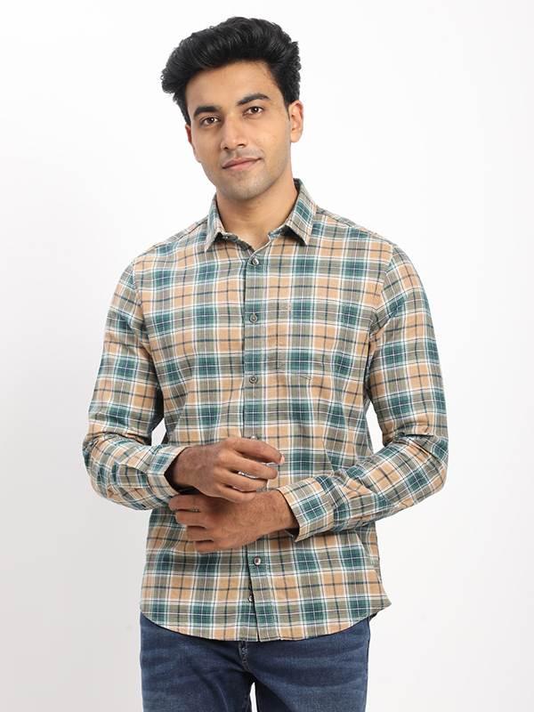 Men's Check Full Sleeves Cotton Shirt - Image 6