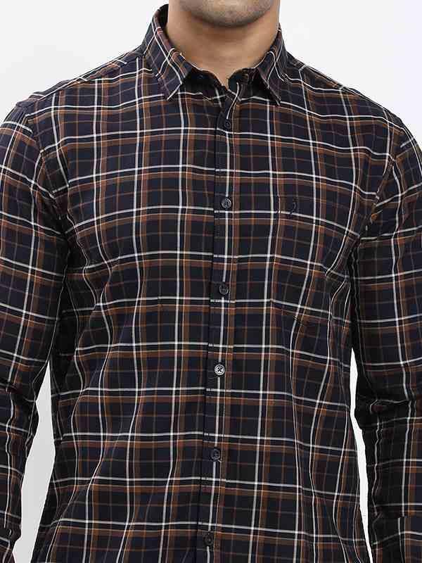 Men's Check Full Sleeves Cotton Shirt - Image 3