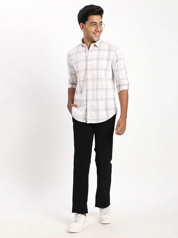 Men's Check Full Sleeves Cotton Shirt - Image 10