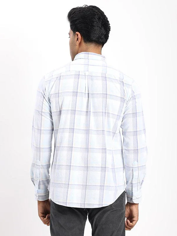 Men's Check Full Sleeves Cotton Shirt - Image 4