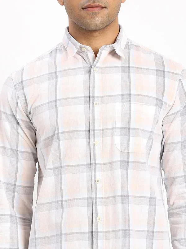 Men's Check Full Sleeves Cotton Shirt - Image 8