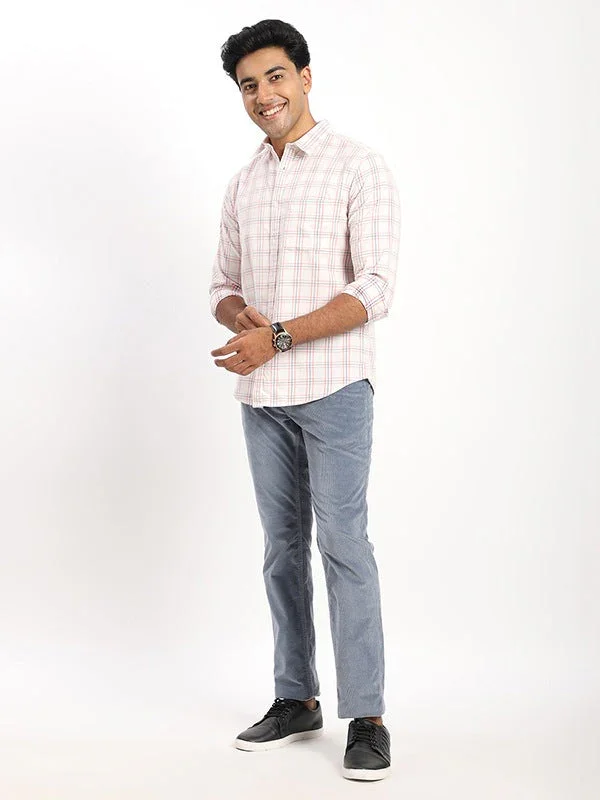 Men's Check Full Sleeves Cotton Shirt - Image 10