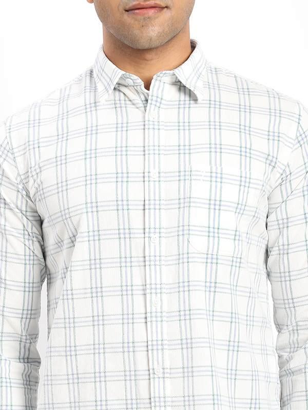 Men's Check Full Sleeves Cotton Shirt - Image 3