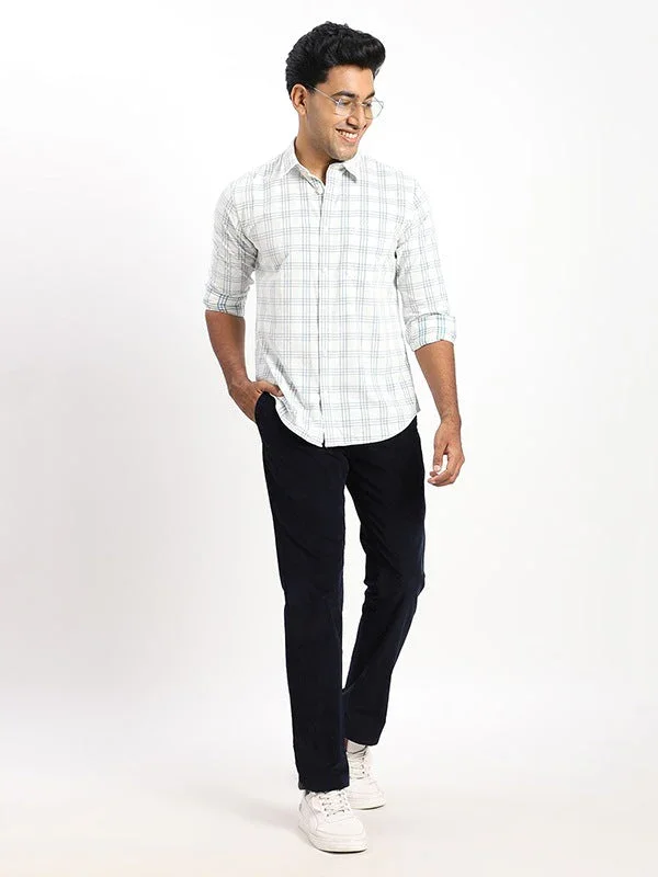 Men's Check Full Sleeves Cotton Shirt - Image 5