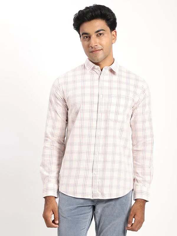 Men's Check Full Sleeves Cotton Shirt - Image 6
