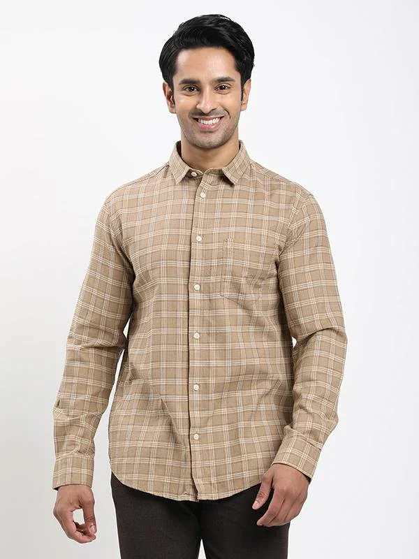 Men's Check Full Sleeves Cotton Shirt - Image 6