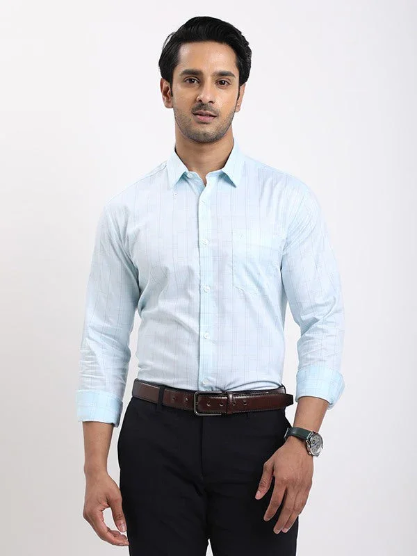 Men's Check Full Sleeves Cotton Shirt