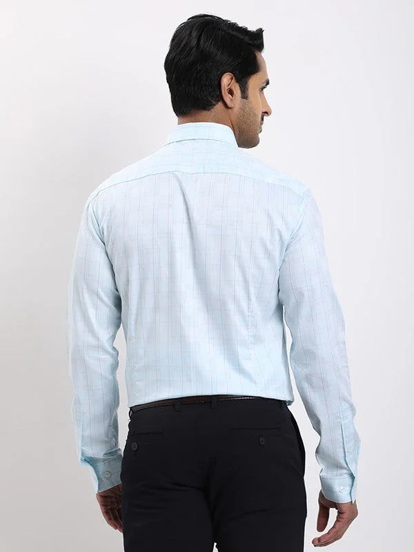 Men's Check Full Sleeves Cotton Shirt - Image 4