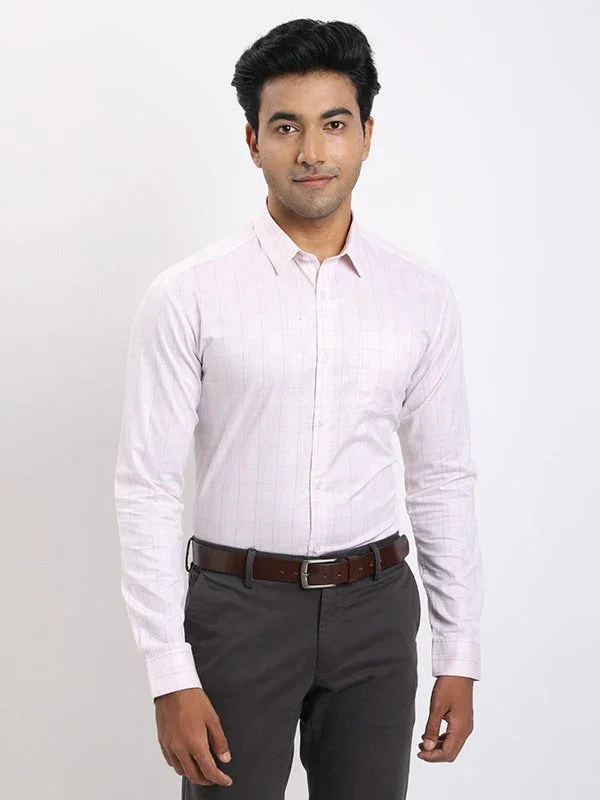 Men's Check Full Sleeves Cotton Shirt - Image 6