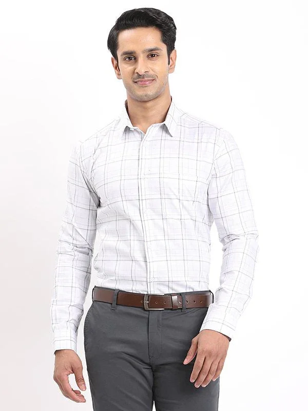 Men's Check Full Sleeves Cotton Shirt