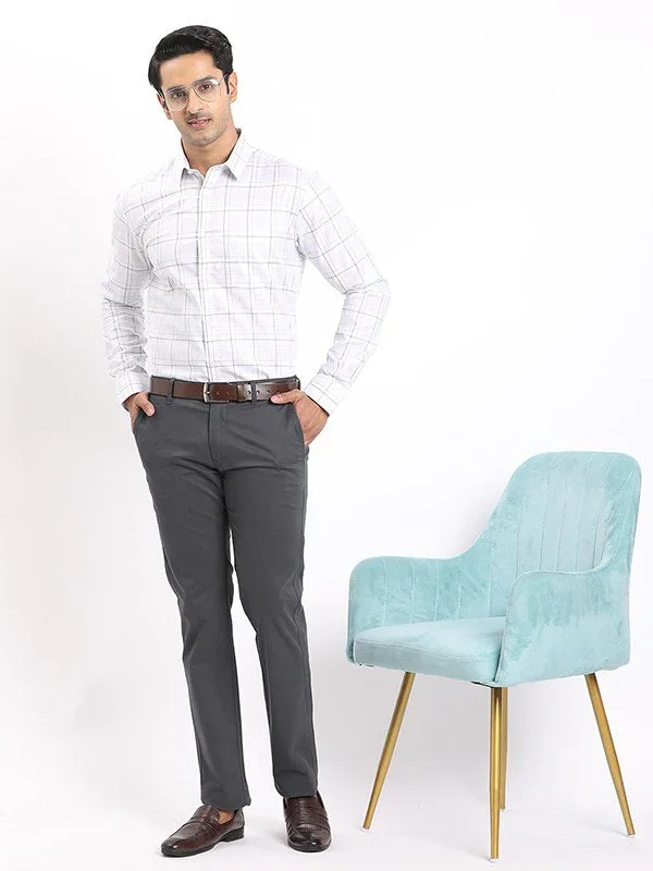 Men's Check Full Sleeves Cotton Shirt - Image 5