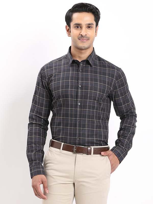Men's Check Full Sleeves Cotton Shirt