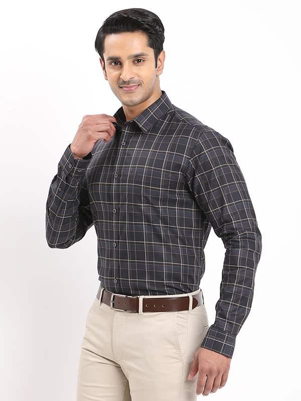 Men's Check Full Sleeves Cotton Shirt - Image 2