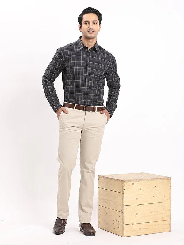 Men's Check Full Sleeves Cotton Shirt - Image 5