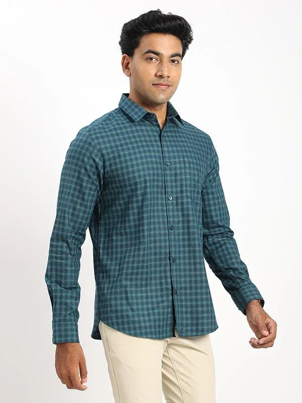 Men's Check Full Sleeves Cotton Shirt - Image 7