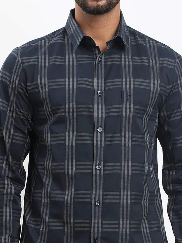 Men's Check Full Sleeves Cotton Shirt - Image 2