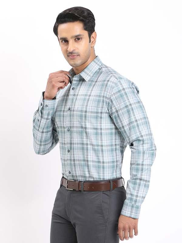 Men's Check Full Sleeves Cotton Shirt - Image 2
