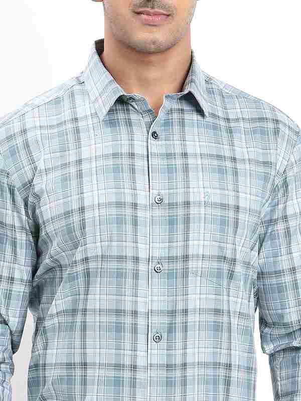 Men's Check Full Sleeves Cotton Shirt - Image 3