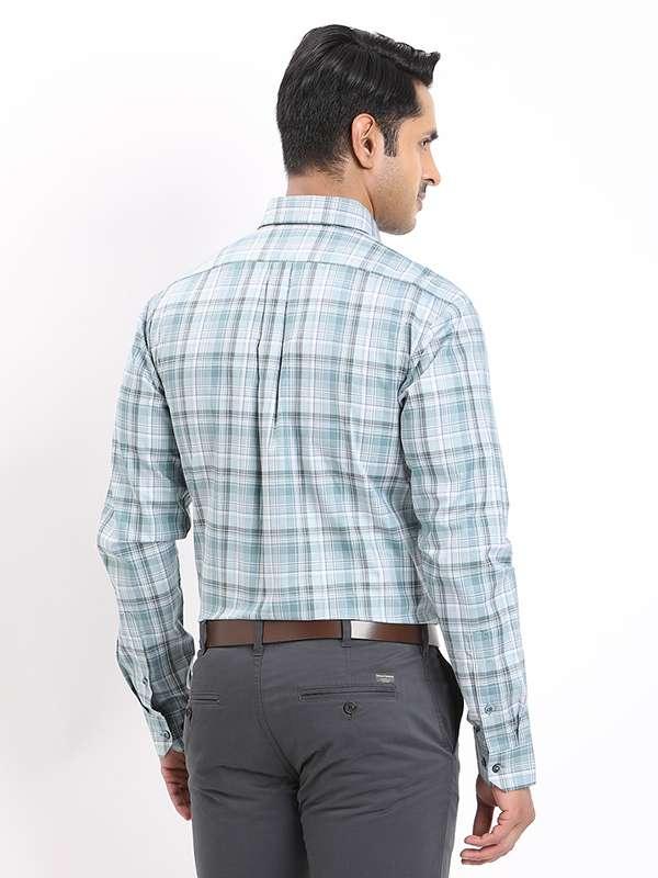Men's Check Full Sleeves Cotton Shirt - Image 4