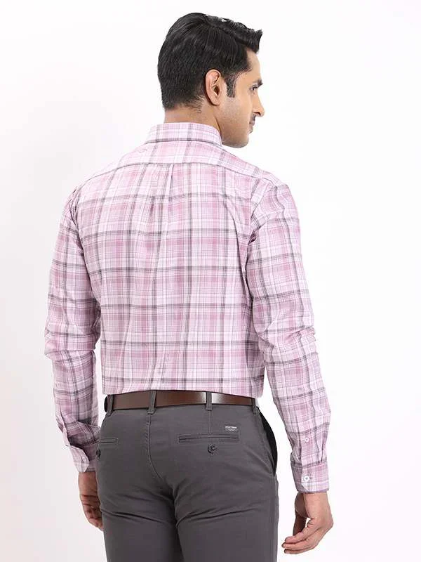Men's Check Full Sleeves Cotton Shirt - Image 9
