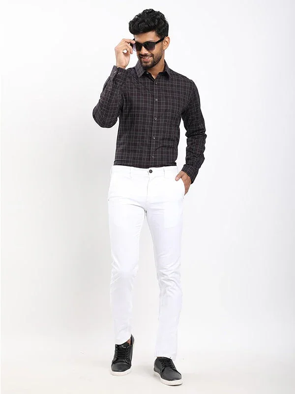 Men's Check Full Sleeves Cotton Shirt - Image 5
