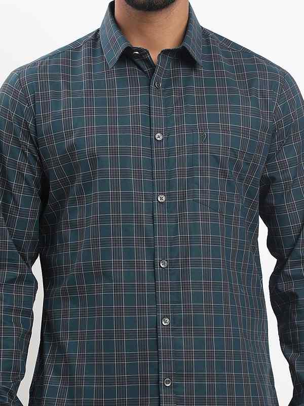 Men's Check Full Sleeves Cotton Shirt - Image 8
