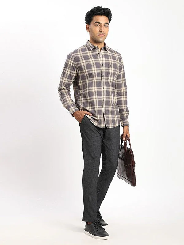 Men's Check Full Sleeves Cotton Shirt - Image 10
