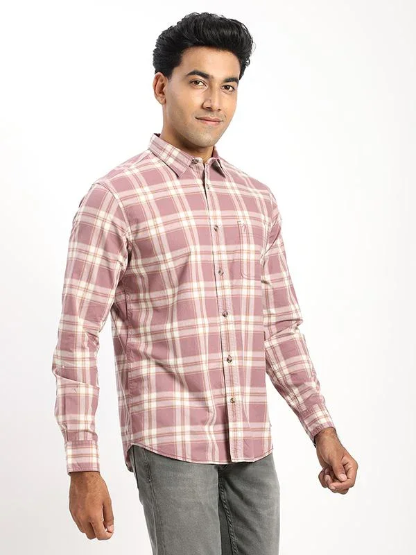 Men's Check Full Sleeves Cotton Shirt - Image 2