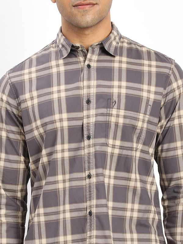 Men's Check Full Sleeves Cotton Shirt - Image 8