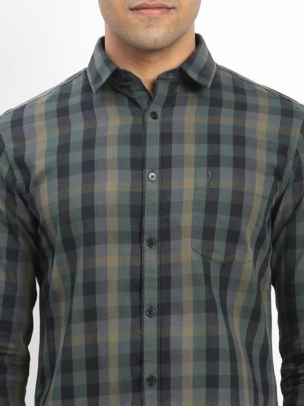 Men's Check Full Sleeves Cotton Shirt - Image 8