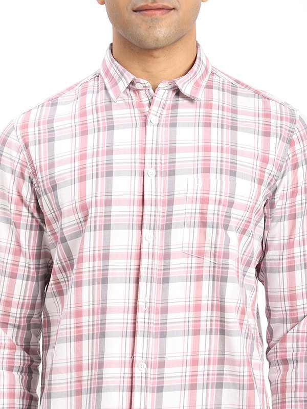 Men's Check Full Sleeves Cotton Shirt - Image 3