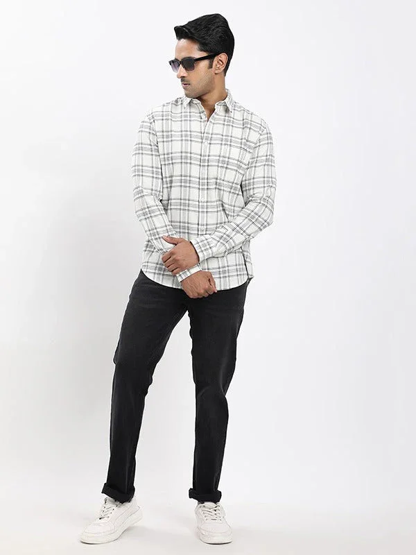 Men's Check Full Sleeves Cotton Shirt - Image 5