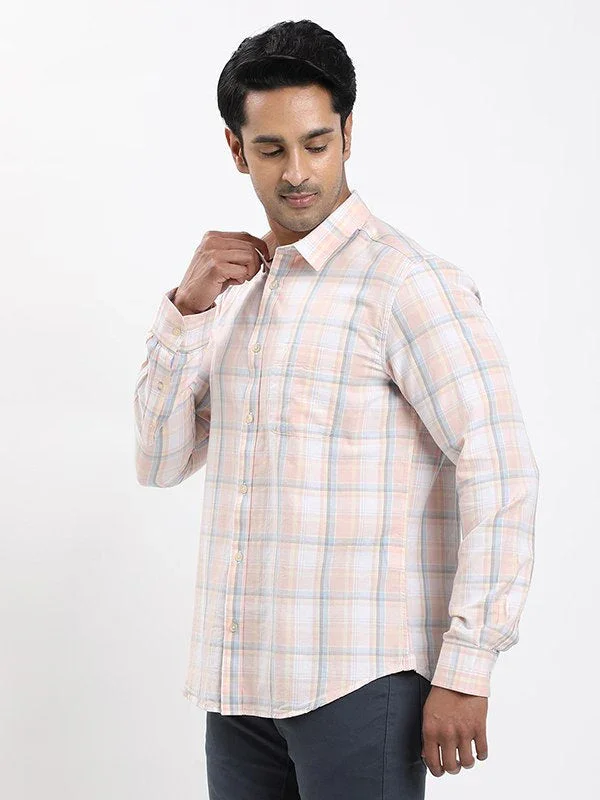Men's Check Full Sleeves Cotton Shirt - Image 2