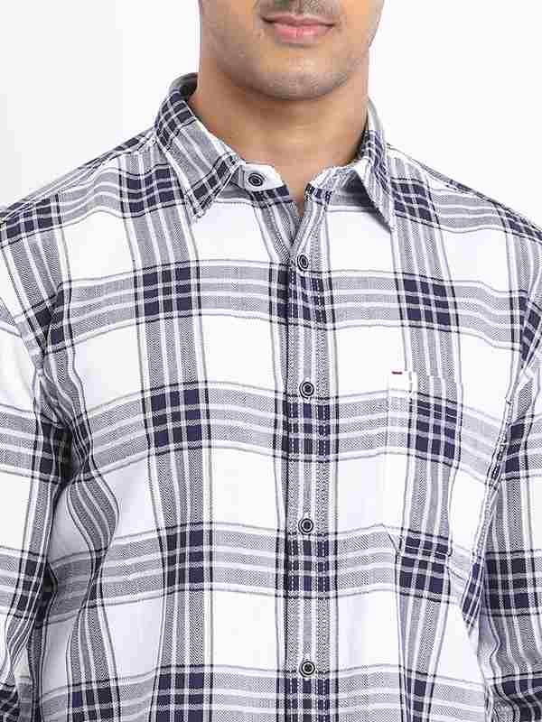 Men's Check Full Sleeves Cotton Shirt - Image 3