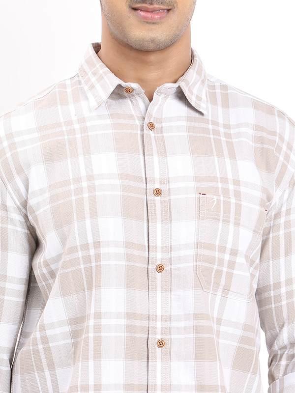 Men's Check Full Sleeves Cotton Shirt - Image 8