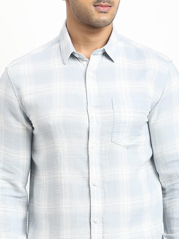Men's Check Full Sleeves Cotton Shirt - Image 8