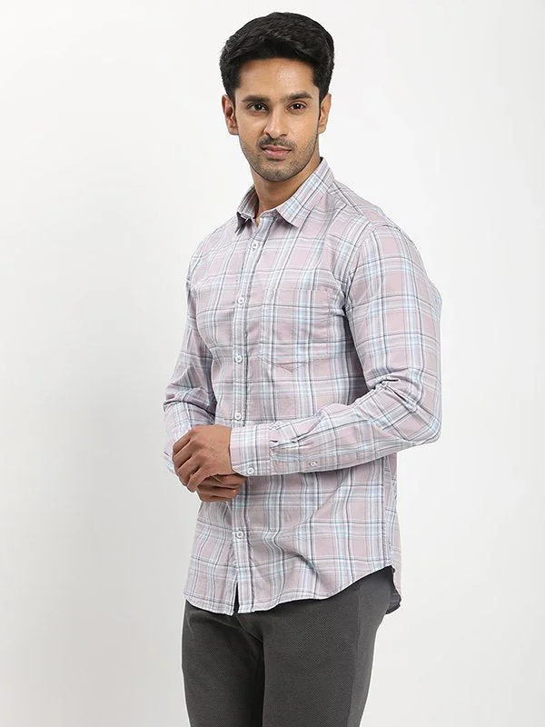 Men's Check Full Sleeves Cotton Shirt - Image 2
