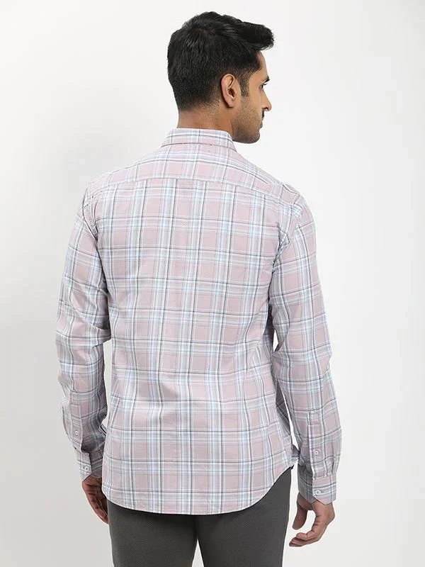 Men's Check Full Sleeves Cotton Shirt - Image 5