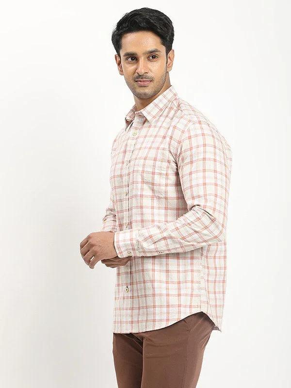 Men's Check Full Sleeves Cotton Shirt - Image 2
