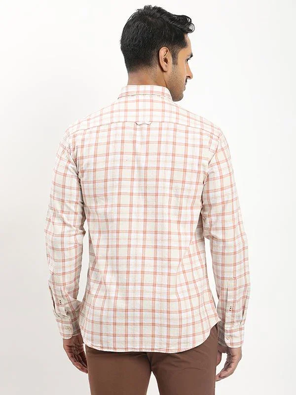 Men's Check Full Sleeves Cotton Shirt - Image 5