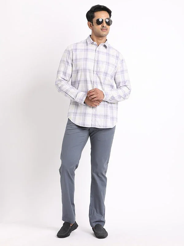 Men's Check Full Sleeves Cotton Shirt - Image 5
