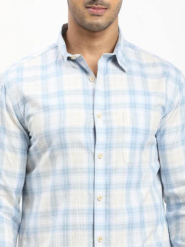 Men's Check Full Sleeves Cotton Shirt - Image 8