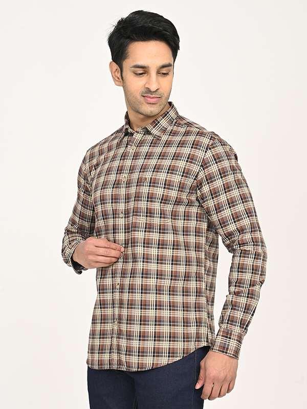 Men's Check Full Sleeves Cotton Shirt - Image 2